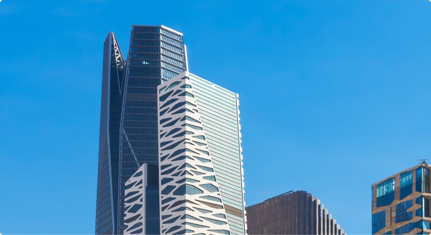 Riyadh financial district towers